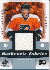 2010-11 SP Game Used Edition Authentic Fabrics Jersey James van Riemsdyk #AF-JV